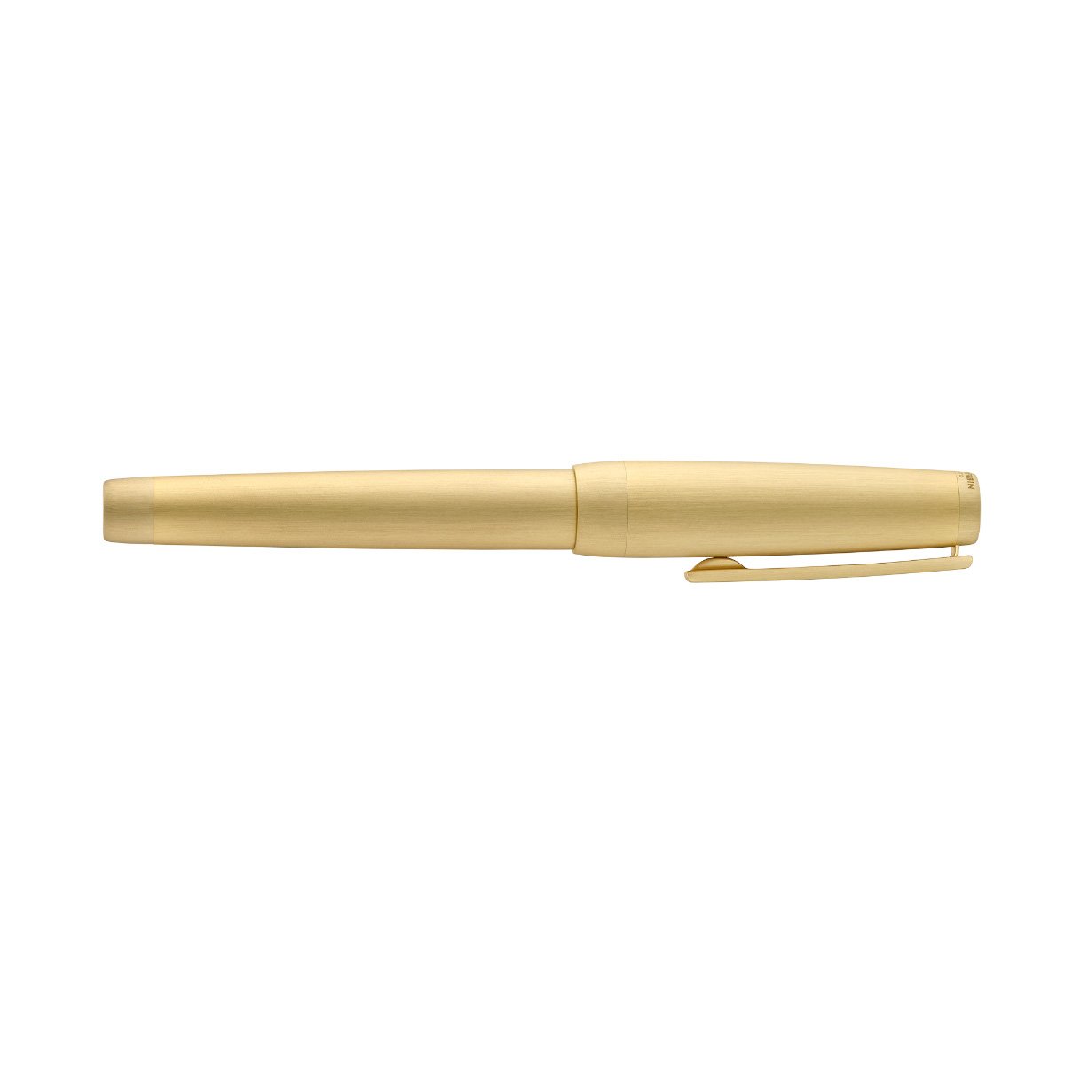 Jacques Herbin Clipper Brushed Gold GT Fountain pen - Vulpen